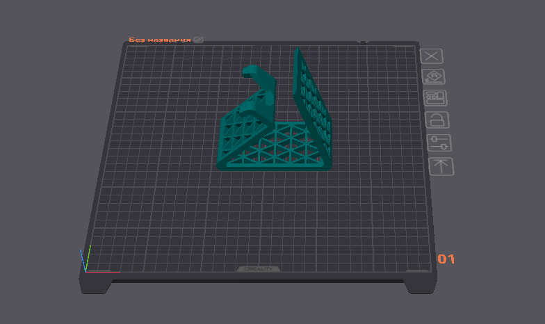 3D-модель Стильная подставка для телефона