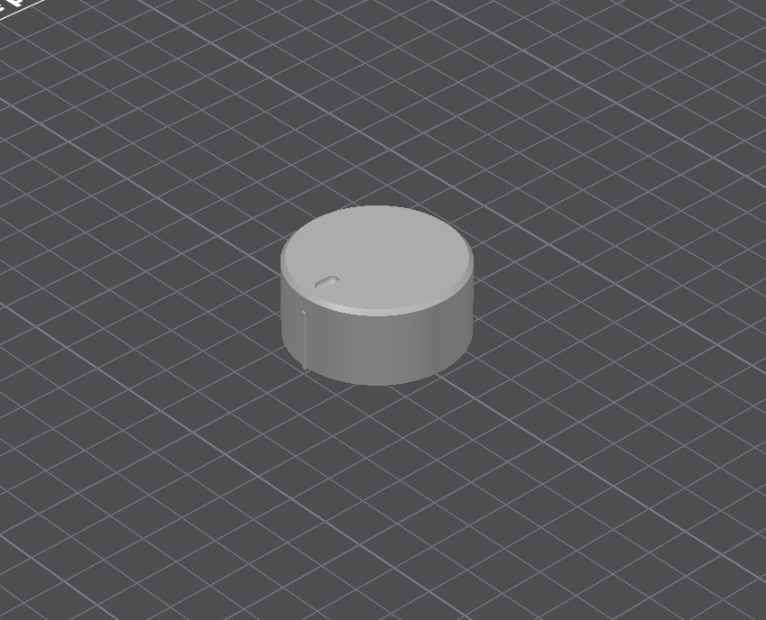 3D-модель Рычаг переключателя режимов для духового шкафа Samsung