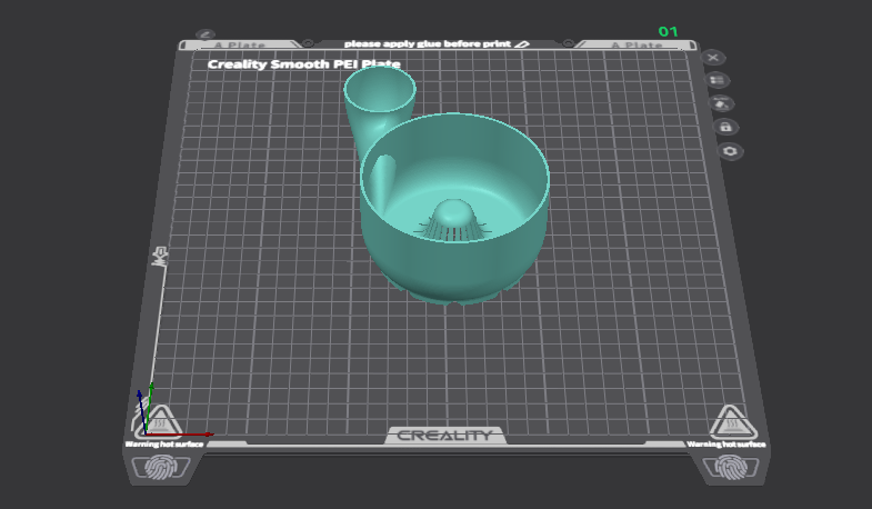 3D-модель Универсальная овощемойка / Дуршлаг для кухни